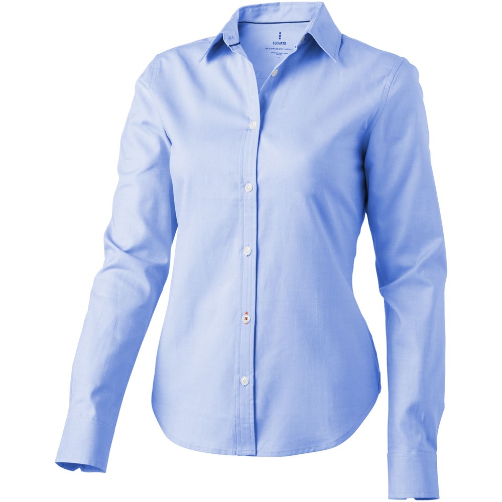 Vaillant langärmlige Bluse - hellblau