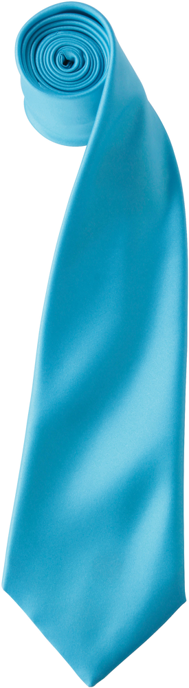 PR750 - colours' Satin Tie - Turquoise