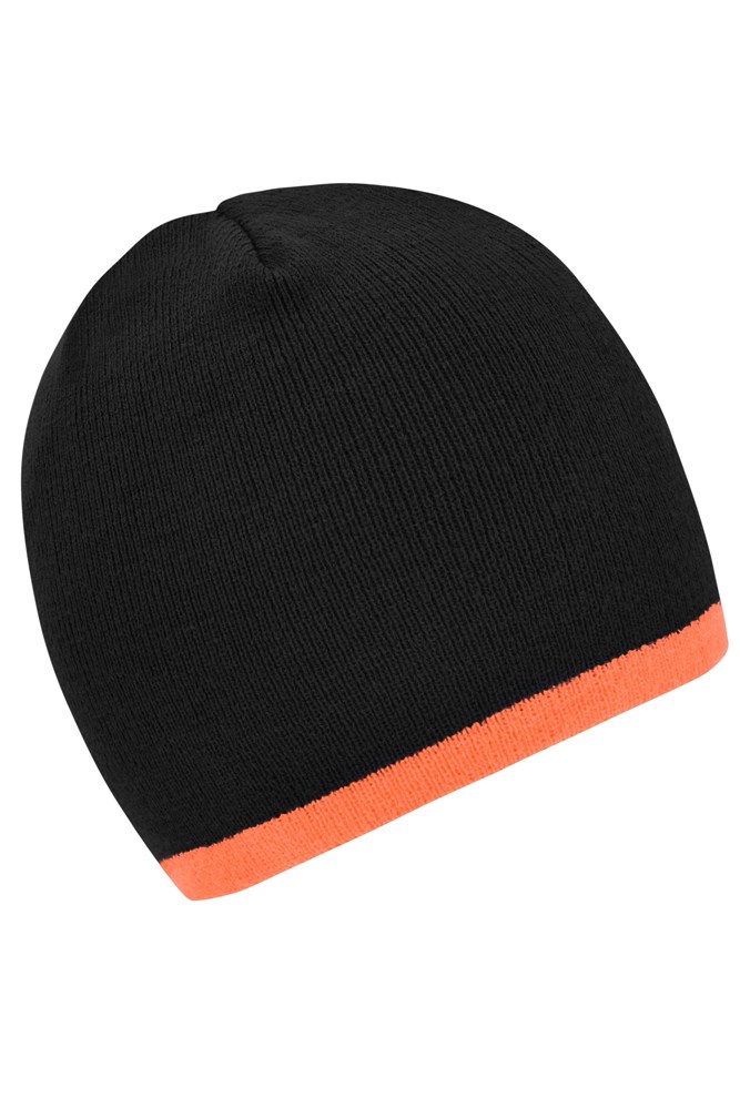 Beanie with Contrasting Border Beanie with Contrasting Border