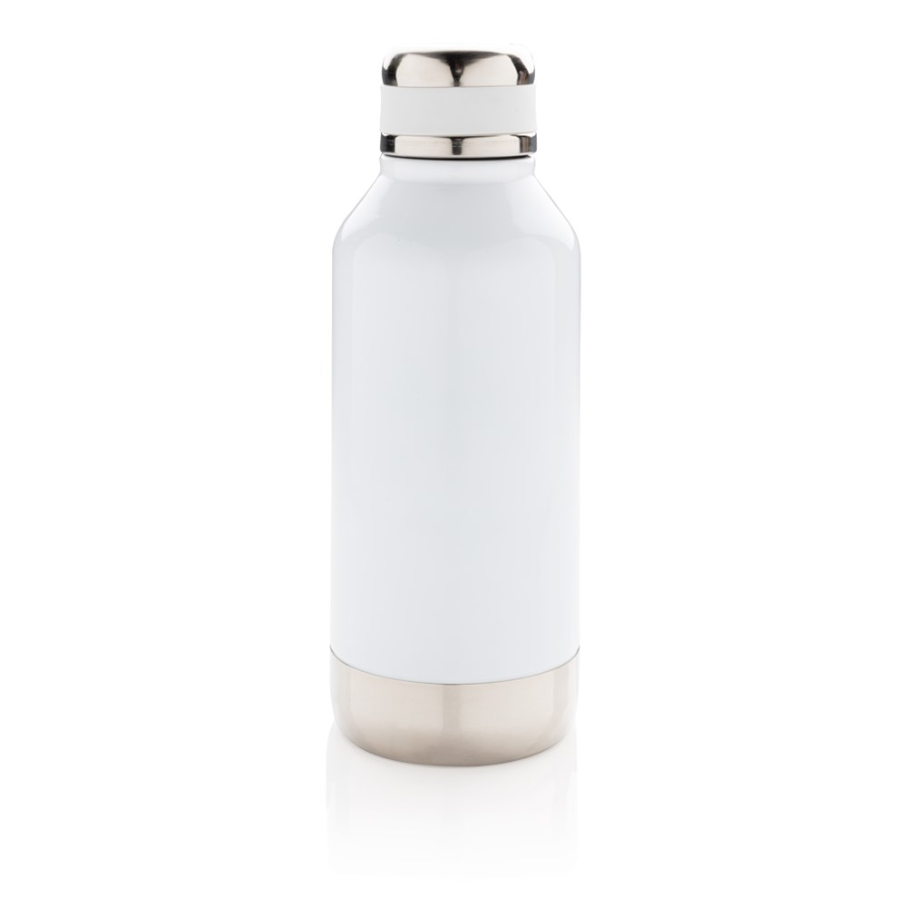 Auslaufsichere Vakuumflasche mit Logoplatte Auslaufsichere Vakuumflasche mit Logoplatte