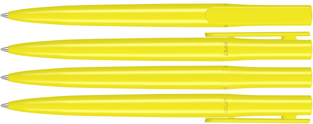 RECYCLED PET PEN switch, gelb