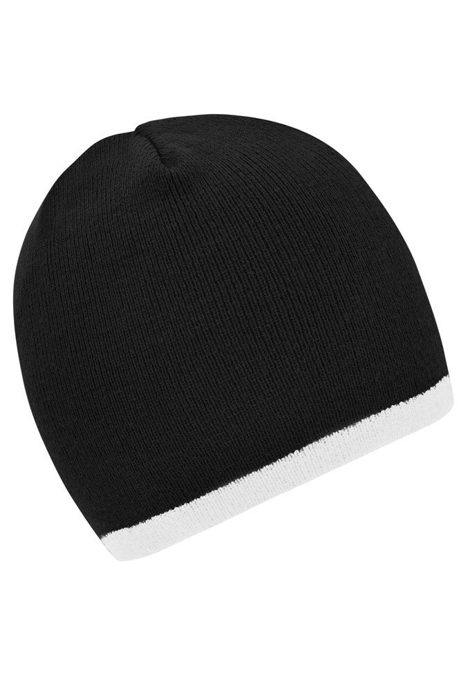Beanie with Contrasting Border Beanie with Contrasting Border
