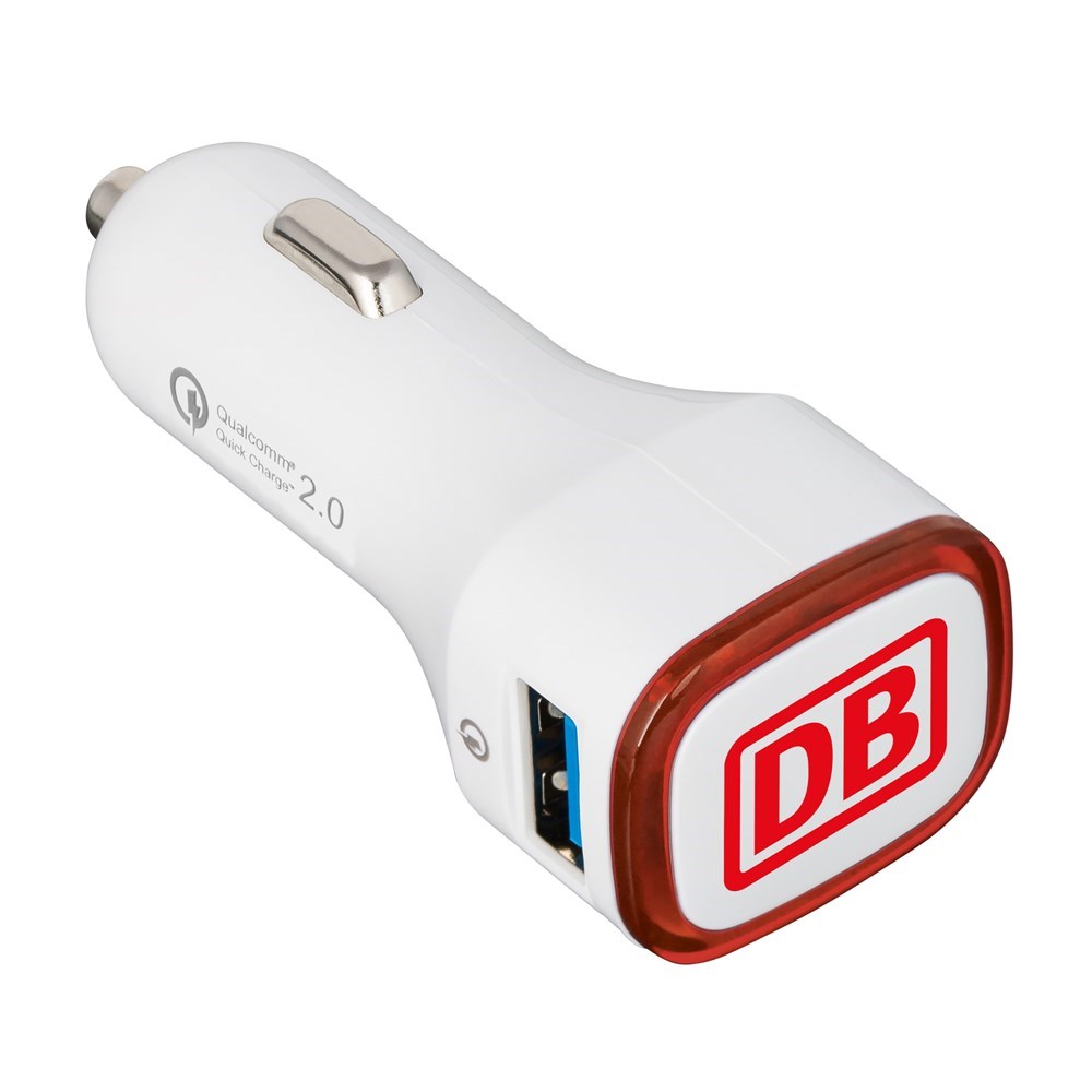 USB-Autoladeadapter Quick Charge 2.0® COLLECTION 500 - Rot