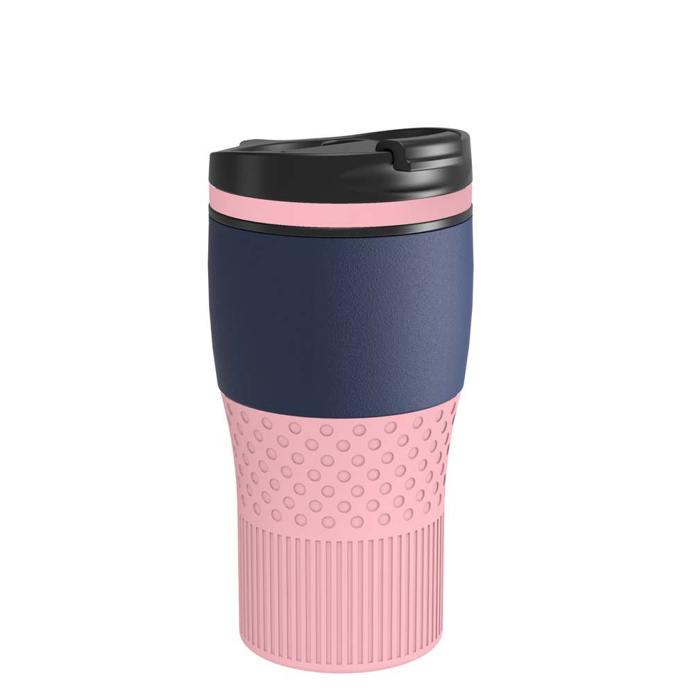 Thermobecher RETUMBLER-BAYAMO MEZZO CORPORATE - hellmagenta, rose, marineblau