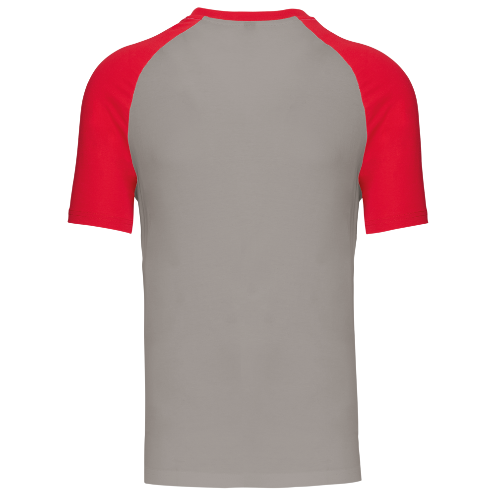 K330 - Baseball-Shirt, zweifarbig