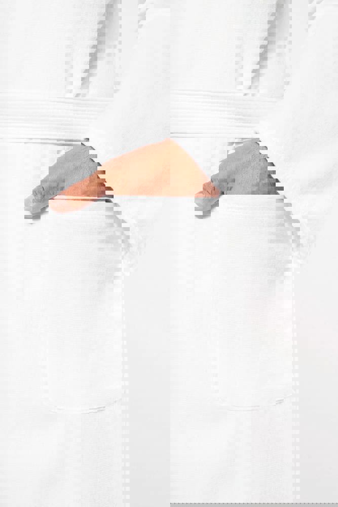 K140CXX - Bademantel mit Kapuze Bio