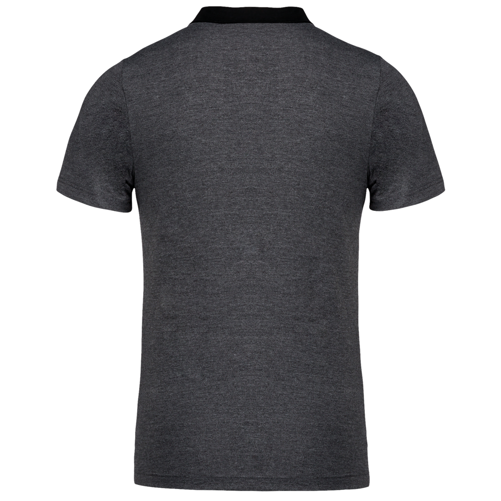 K260 - Zweifarbiges Jersey-Polohemd für Herren