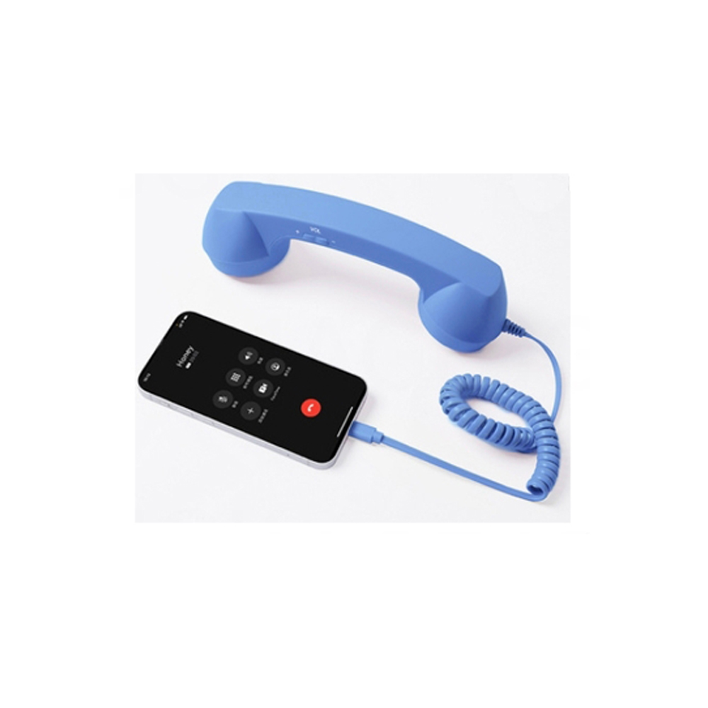 RETRO Phone rosa - blau