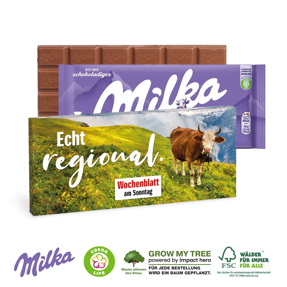 MILKA SCHOKOLADENTAFEL MILKA SCHOKOLADENTAFEL