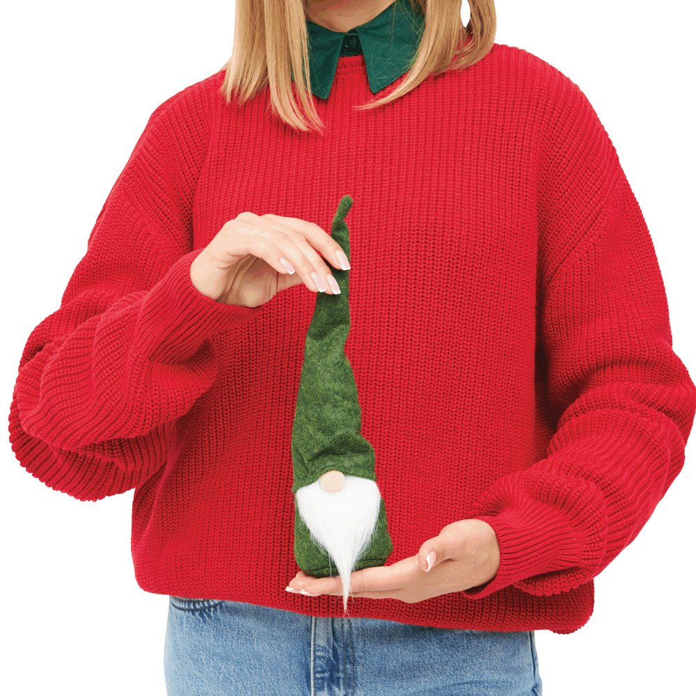 HANS - Filz-Weihnachts-Wichtel mit Zipfelmütze