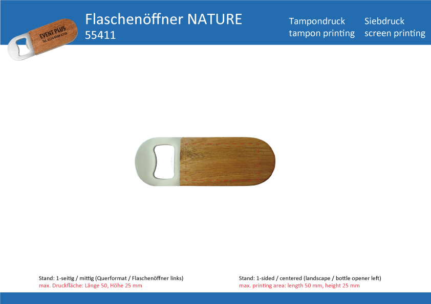 Flaschenöffner NATURE Flaschenöffner NATURE