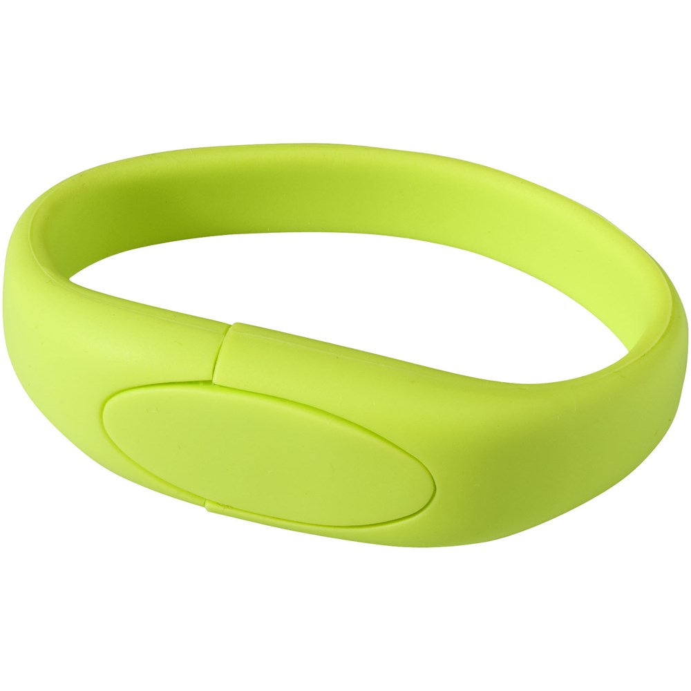 Bracelet USB-Stick - apfelgrün