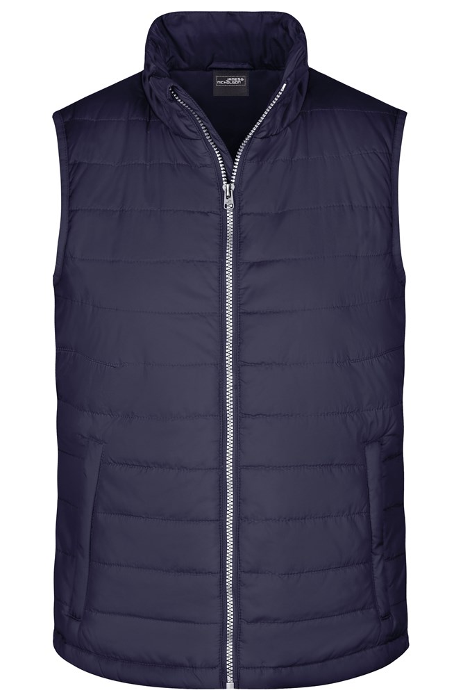Men's Padded Vest - Navy (ca. Pantone 296C)