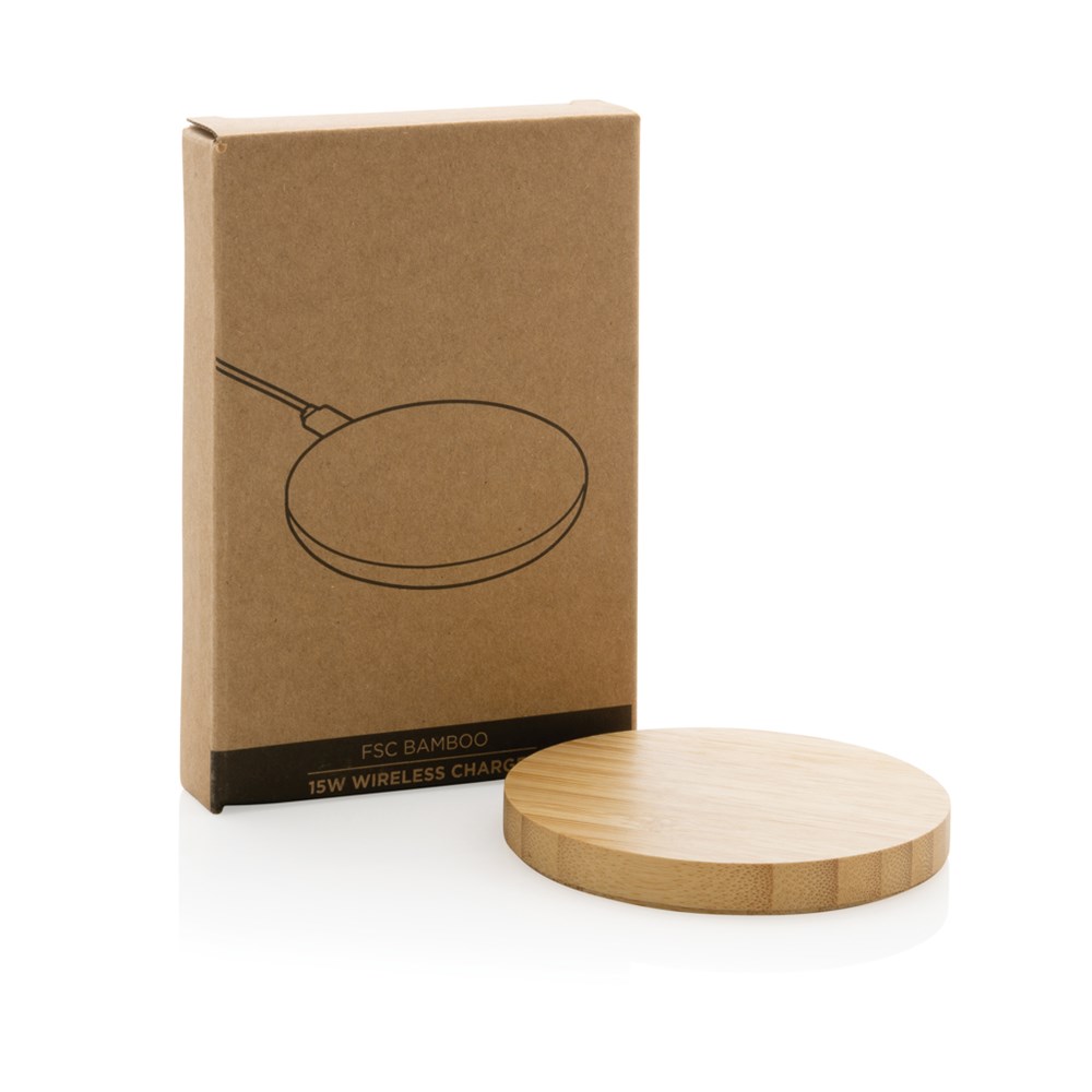 15W Bambus Wireless Charger 15W Bambus Wireless Charger