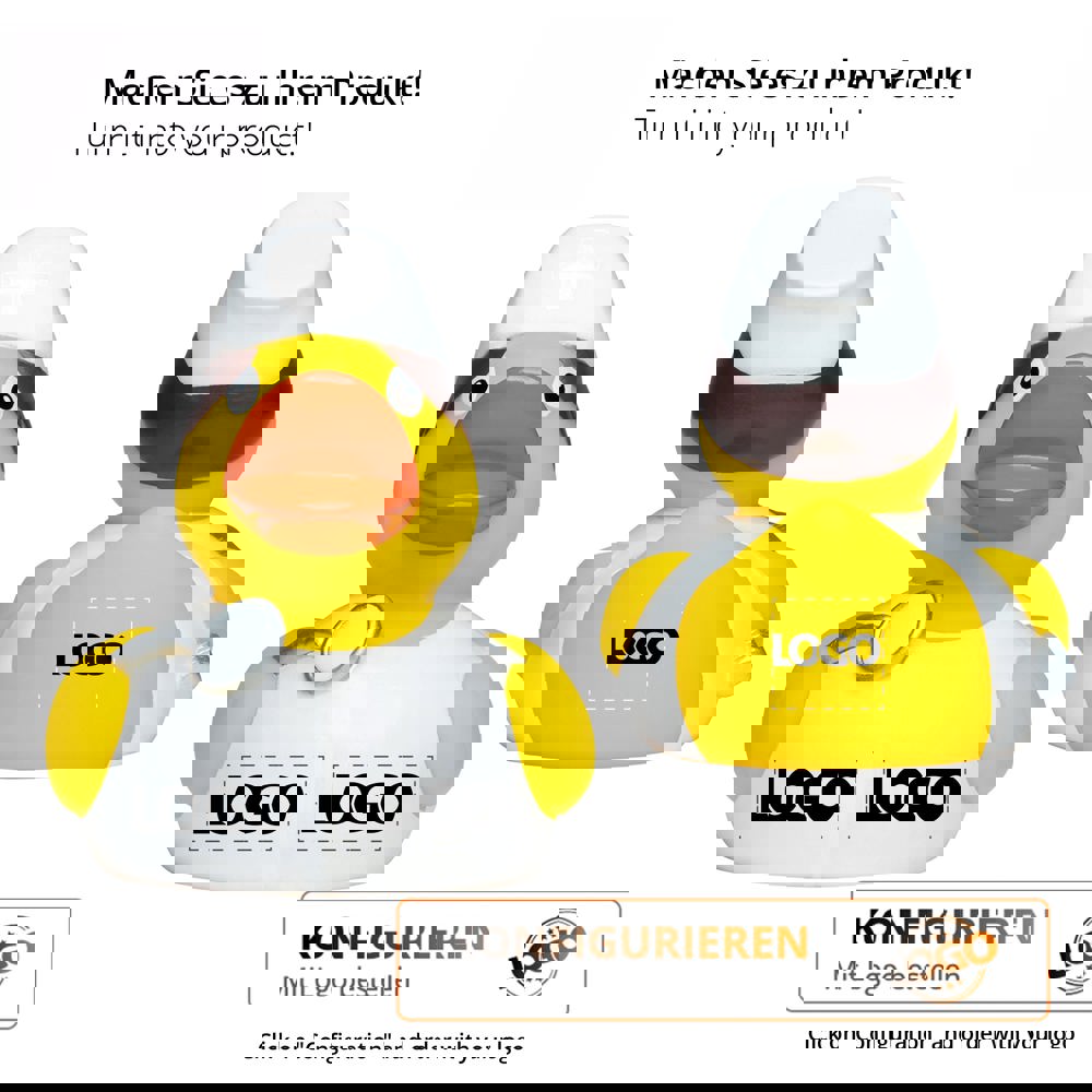 Quietsche-Ente Krankenschwester, multicolour, one size