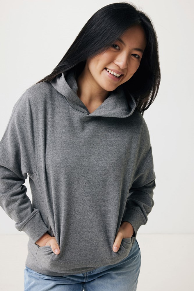 IQONIQ Yengo Hoodie mit Seitentaschen aus rec. Baumwolle IQONIQ Yengo Hoodie mit Seitentaschen aus rec. Baumwolle