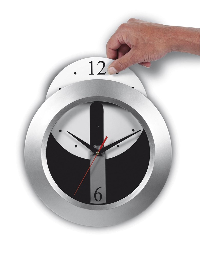 Wanduhr aus Kunststoff Ali Wanduhr aus Kunststoff Ali