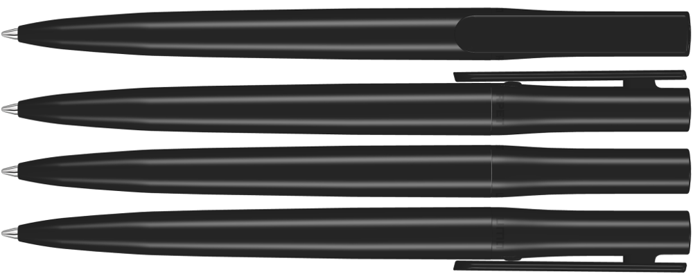 RECYCLED PET PEN switch, schwarz