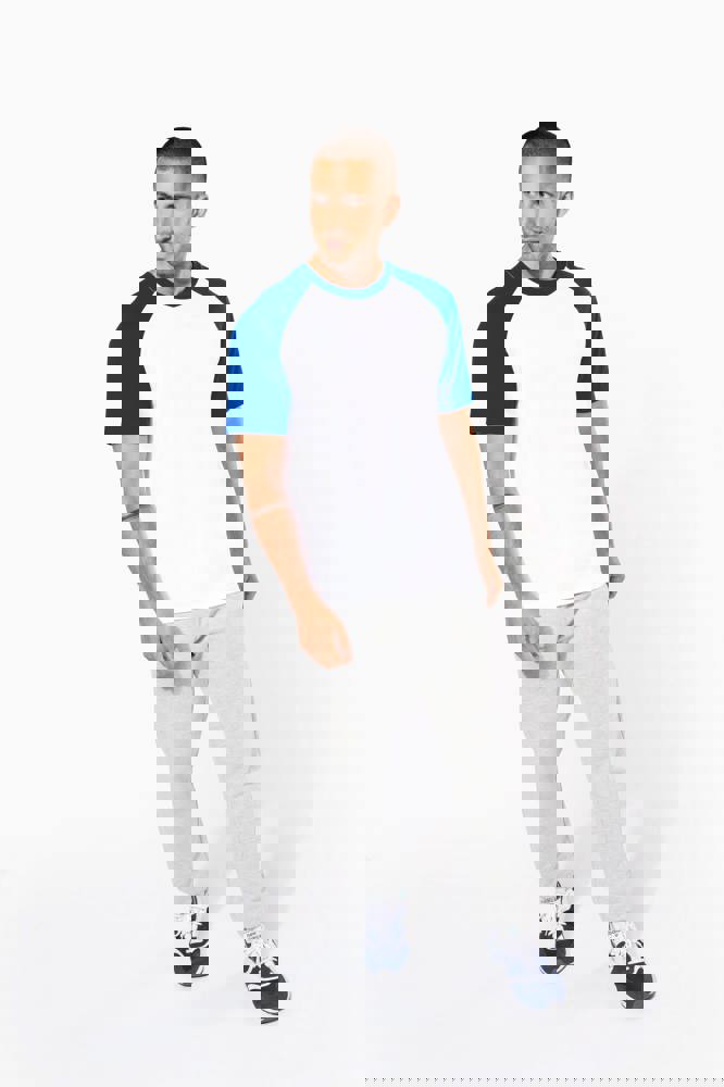 K330 - Baseball-Shirt, zweifarbig