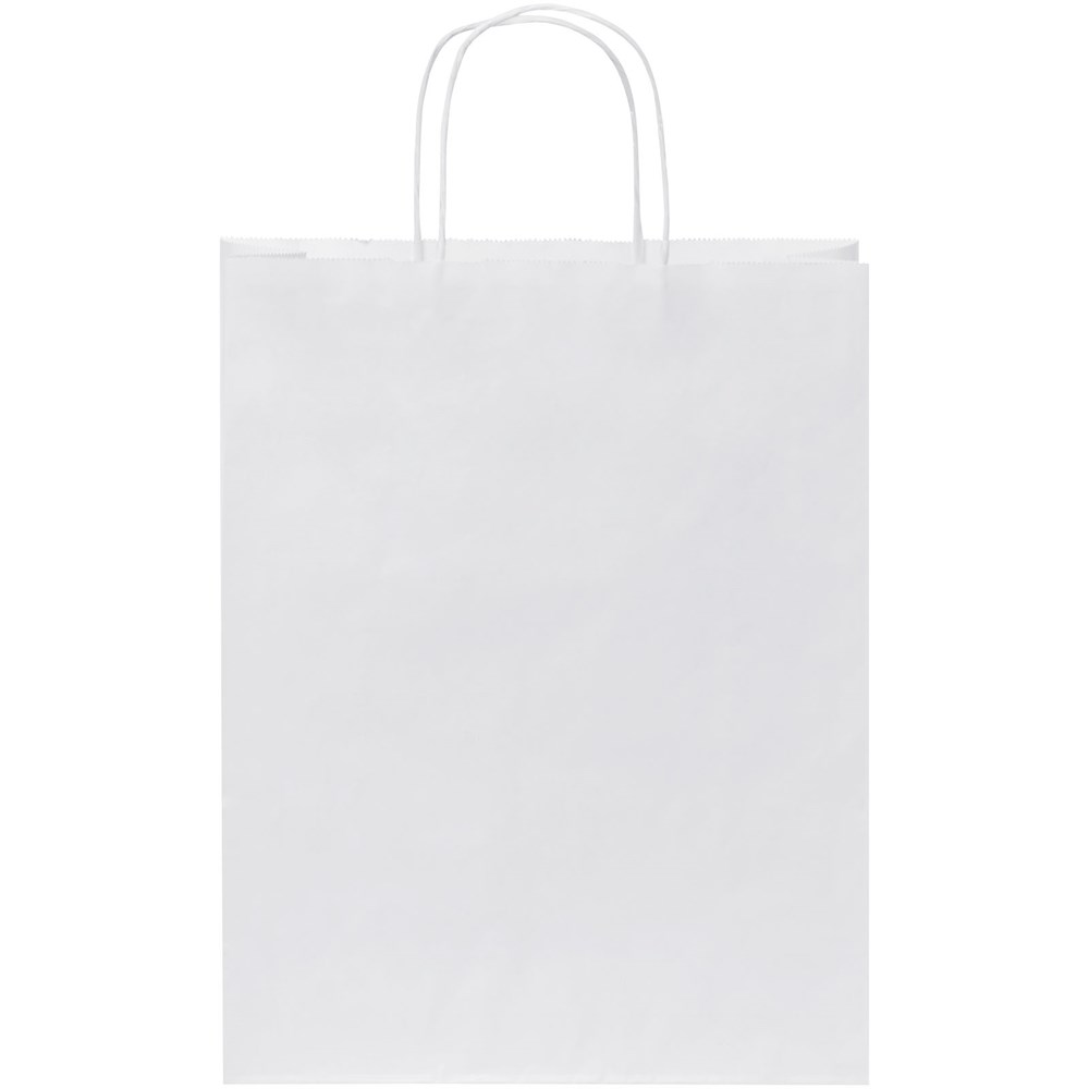Kraftpapiertasche 80 g/m² mit gedrehten Griffen – mittel Kraftpapiertasche 80 g/m² mit gedrehten Griffen – mittel