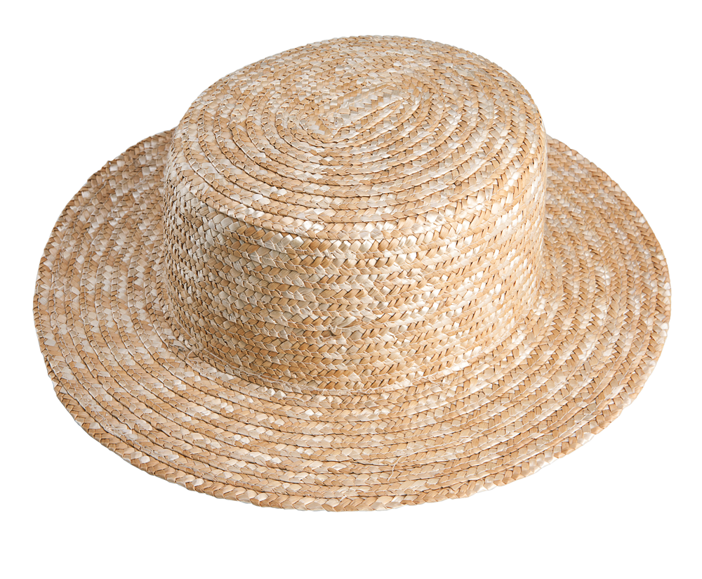 KP069 - Strohhut Canotierhut