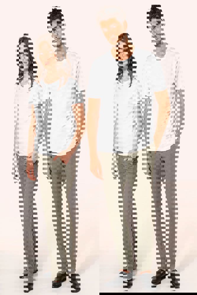 PK300 - Supima® Herren-T-Shirt mit Rundhals ausschnitt und kurzen Ärmeln