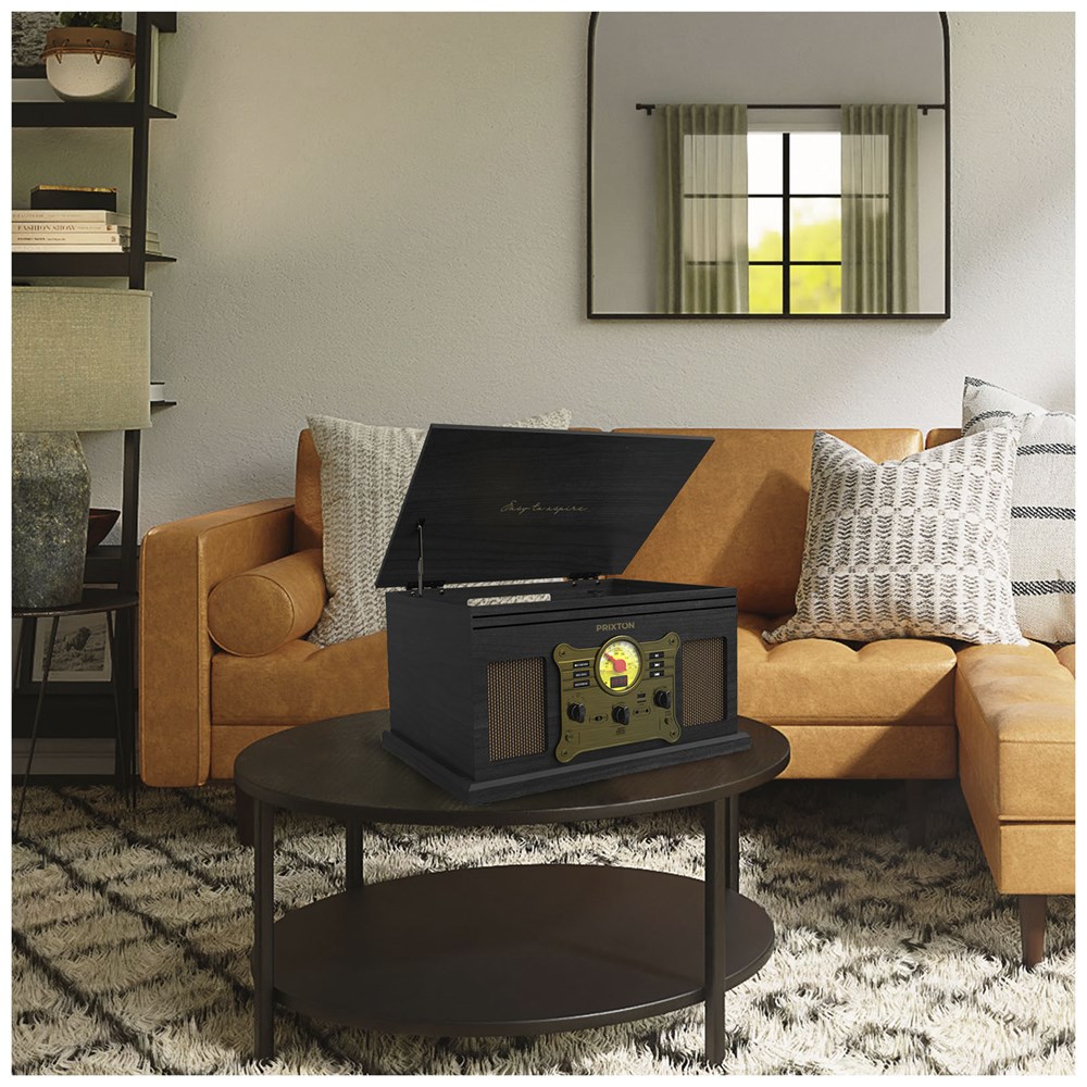 Prixton Century Vinyl Plattenspieler und Musikplayer