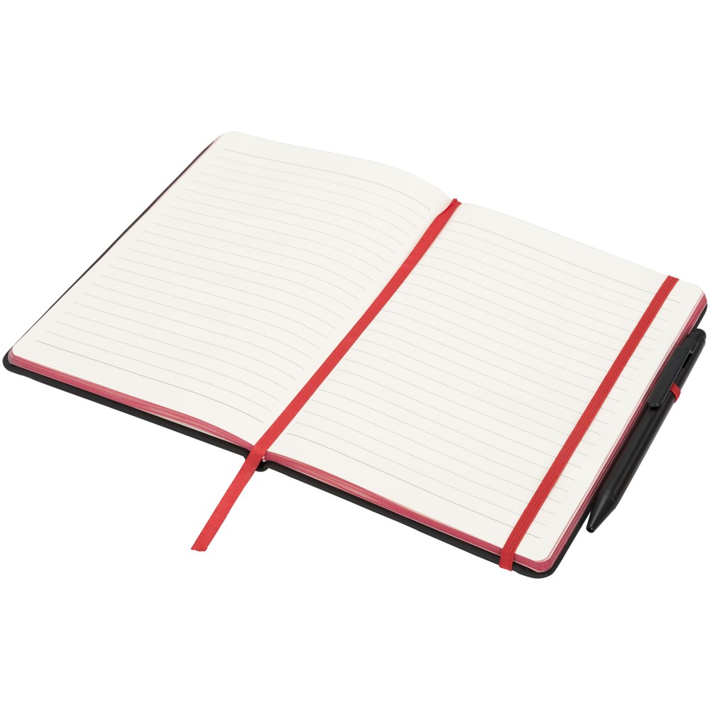 Noir Edge A5 Notizbuch mit farbigem Rand Noir Edge A5 Notizbuch mit farbigem Rand