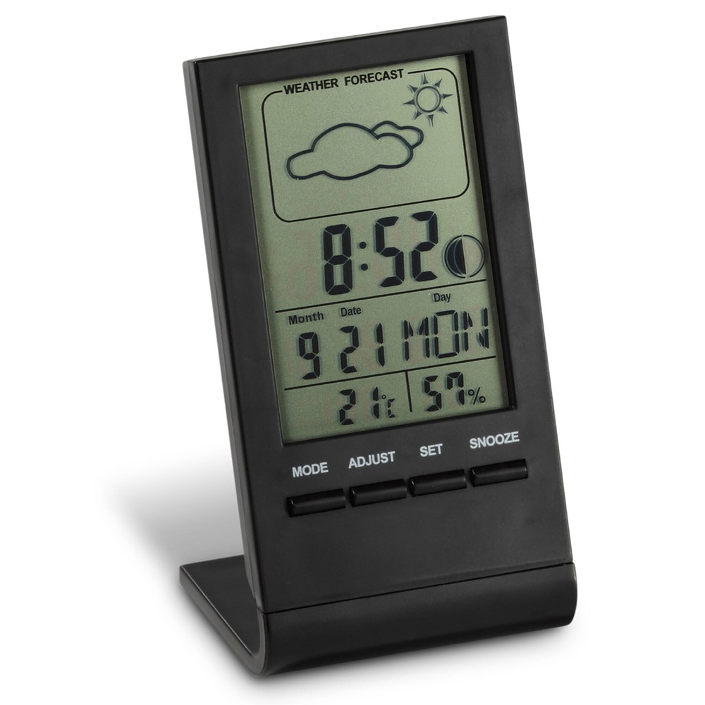 Elektronische Wetterstation Schwarz Elektronische Wetterstation Schwarz