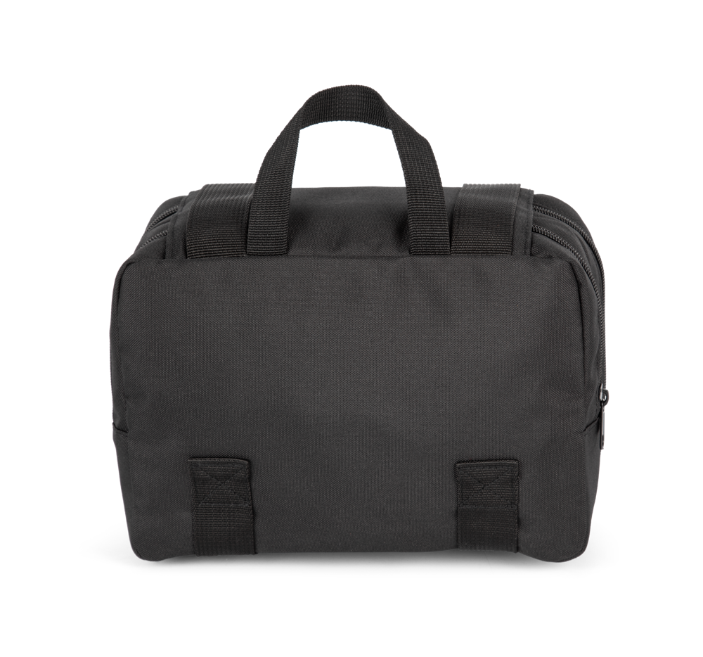 KI0370 - Recycelter Toilettenbeutel mit doppeltem Fach