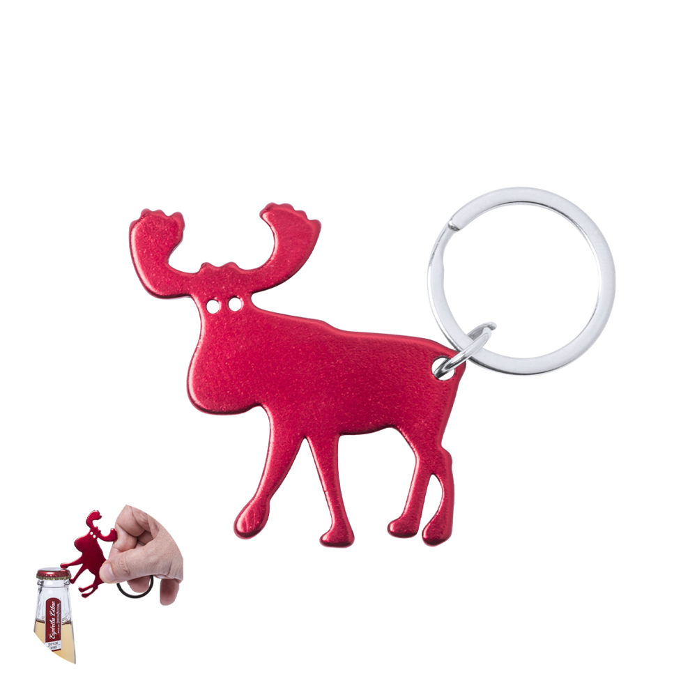 Schlüsselanhänger Flaschenöffner Pudox