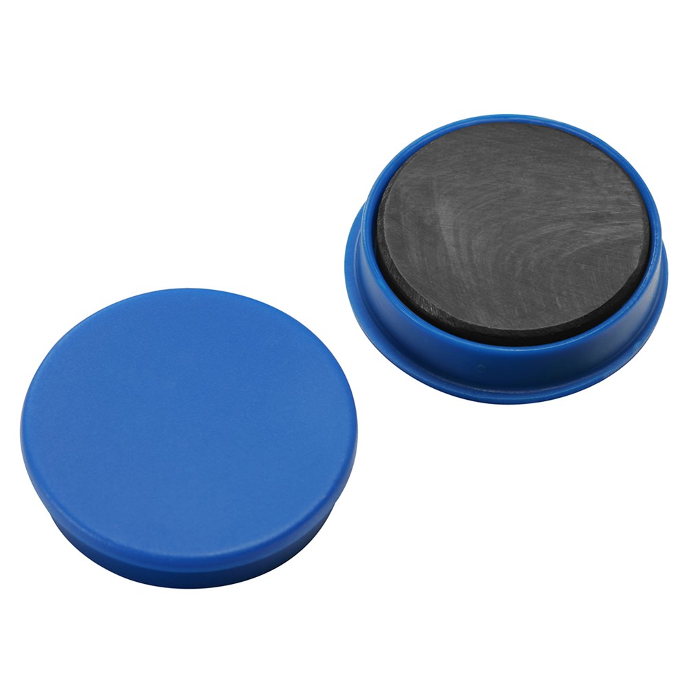 Magnet, rund - Blau