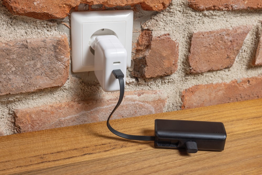 Powerlink 3000mah Powerbank aus RCS rPlastic mit USB-C Kabel