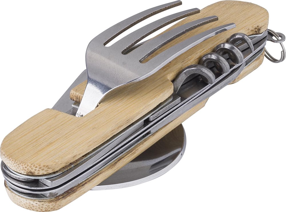 Bambus-Multifunktionsbesteck-Set Ainsley Bambus-Multifunktionsbesteck-Set Ainsley