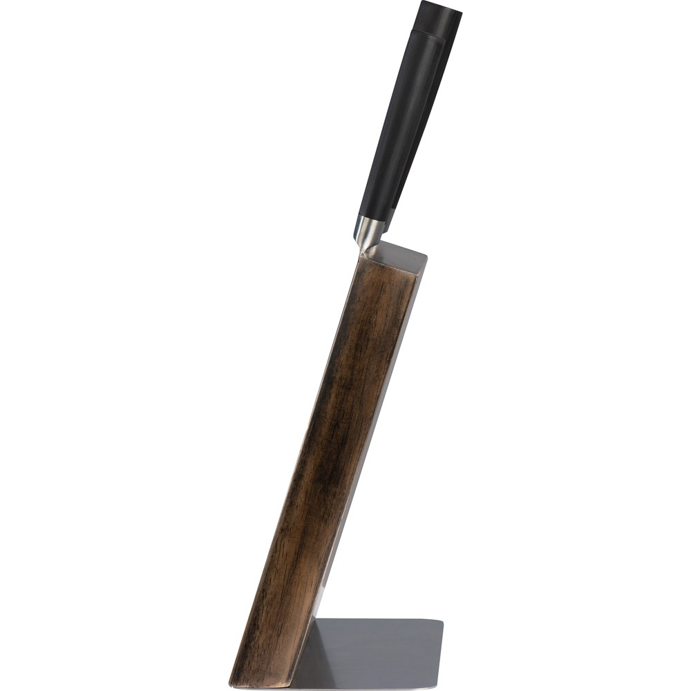 Messerblock aus Holz mit 5 verschiedenen Messern Messerblock aus Holz mit 5 verschiedenen Messern