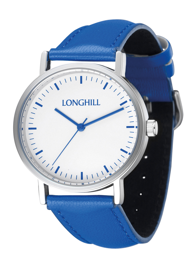 Metalluhr LUCA - Hellblau