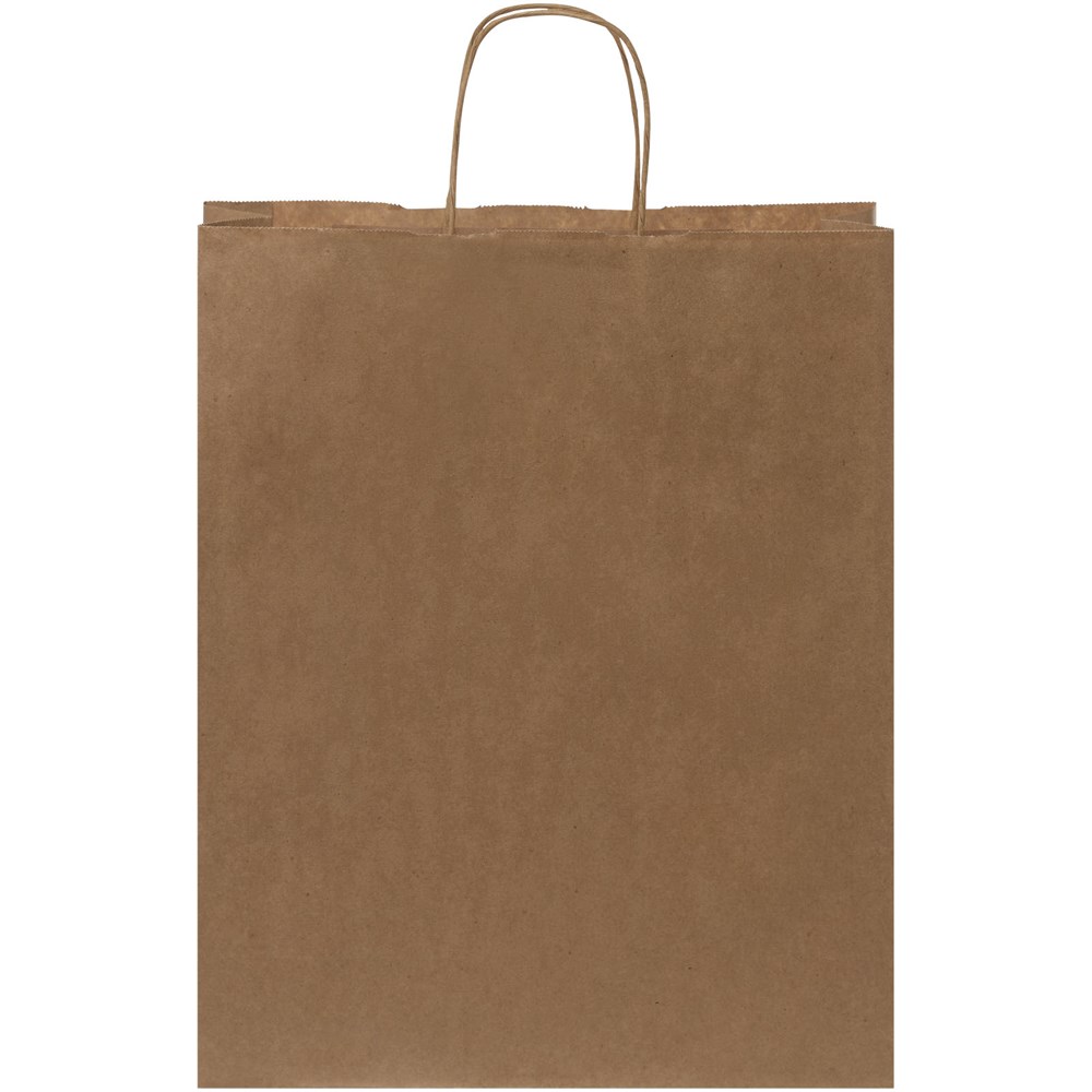 Kraftpapiertasche 80-90 g/m² mit gedrehten Griffen – groß Kraftpapiertasche 80-90 g/m² mit gedrehten Griffen – groß