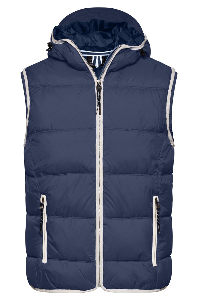 Men's Maritime Vest - Navy/white (ca. Pantone 296C
white)