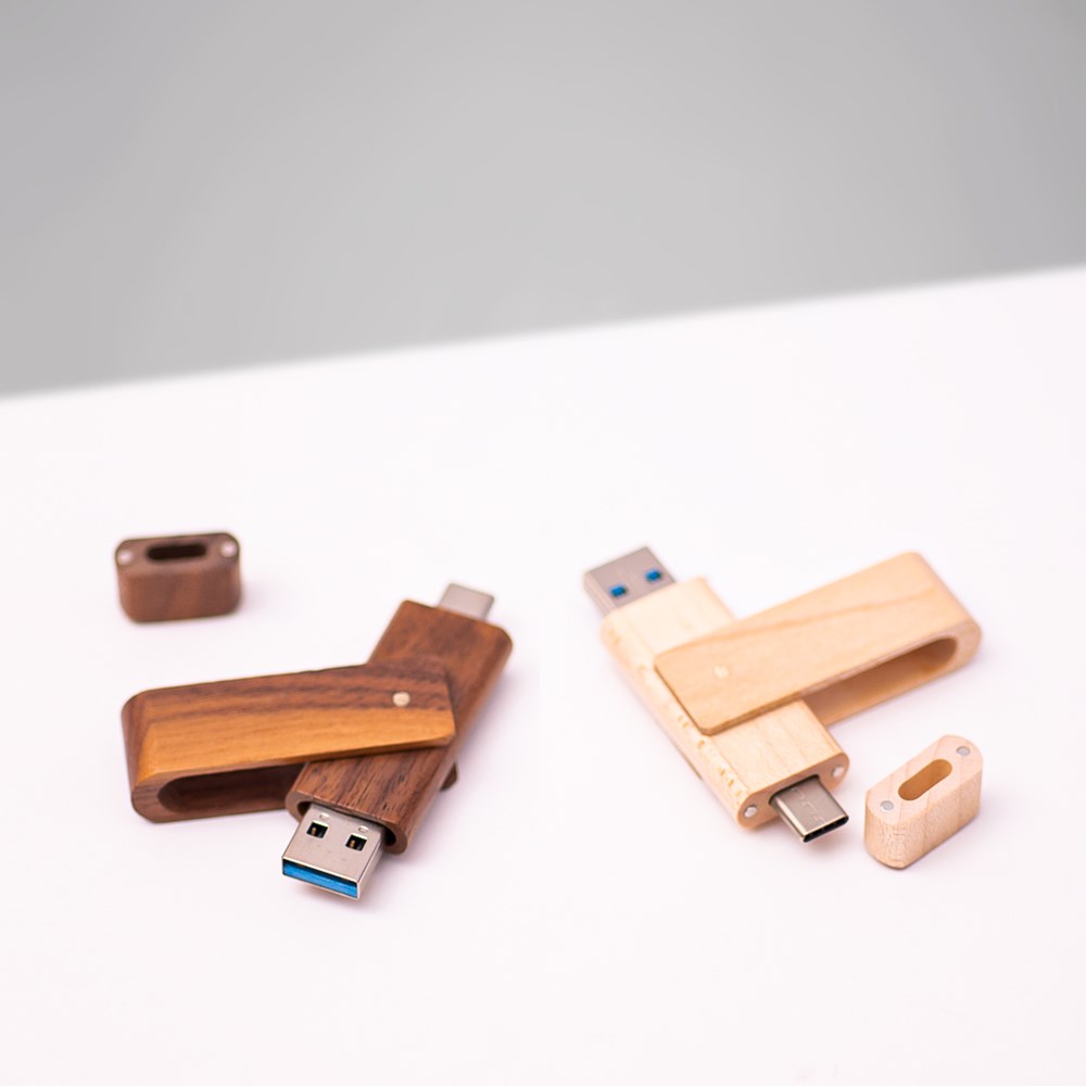 USB Stick WoodDrive OTG-Ahorn-16 GB USB Stick WoodDrive OTG-Ahorn-16 GB