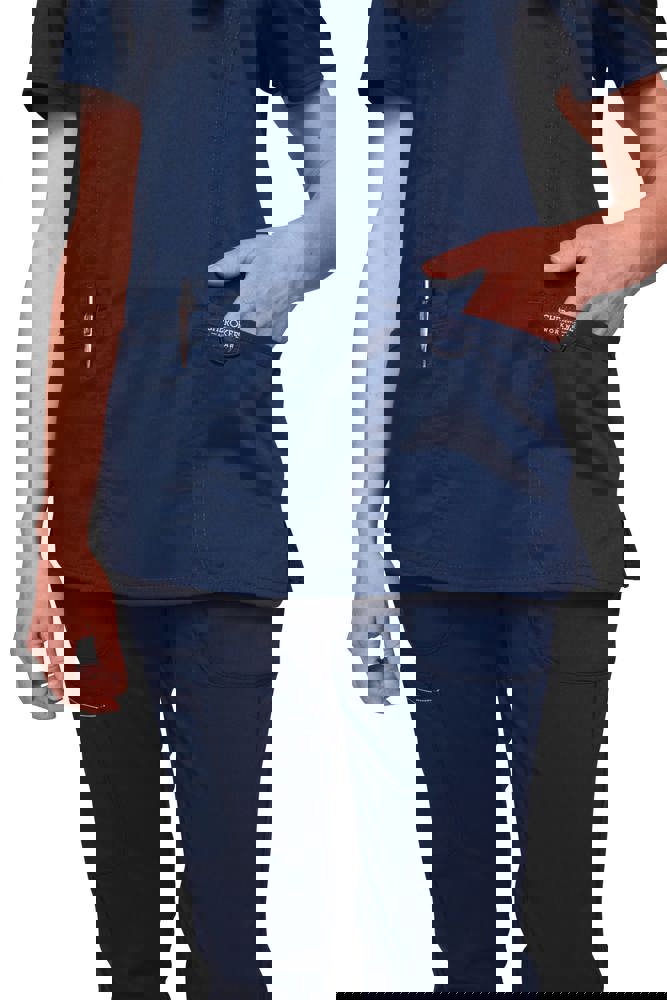 CHWWE610 - Oberteil in Wickeloptik, Damen