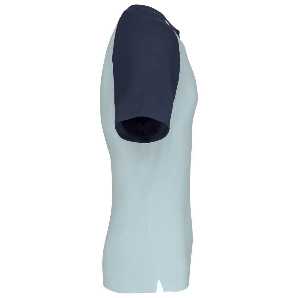 K330 - Baseball-Shirt, zweifarbig