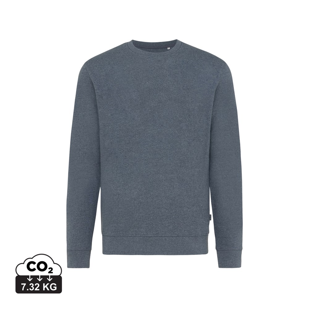 IQONIQ Denali ungefärbt. Rundhals-Sweater aus recycelter BW IQONIQ Denali ungefärbt. Rundhals-Sweater aus recycelter BW