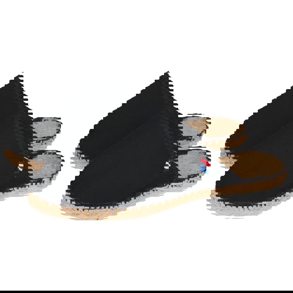 K841 - Mule im Espadrille-Stil