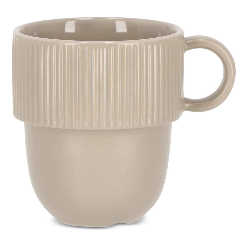 Sagaform Inka Becher mit Ohr 270ml - Hellgrau