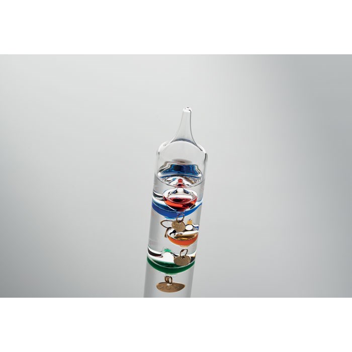 GALI - Galileo Thermometer Glas 28cm GALI - Galileo Thermometer Glas 28cm