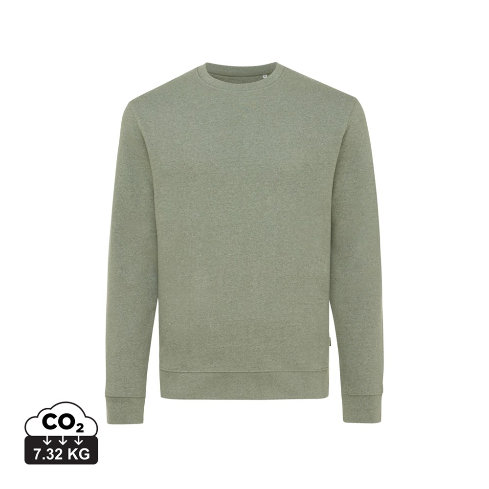 IQONIQ Denali ungefärbt. Rundhals-Sweater aus recycelter BW IQONIQ Denali ungefärbt. Rundhals-Sweater aus recycelter BW