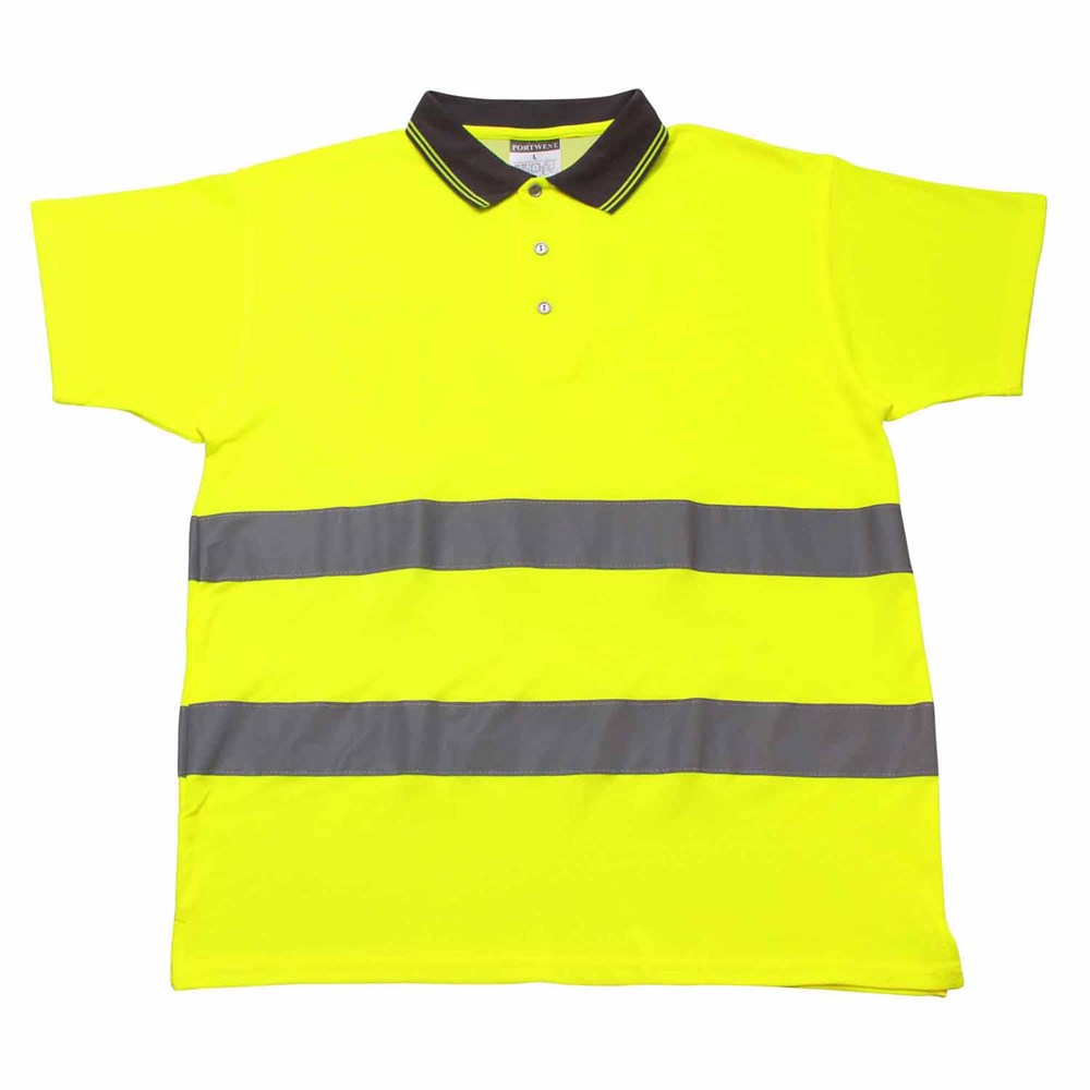Warnschutz Polo-Shirt, SAFE POKO - Gelb