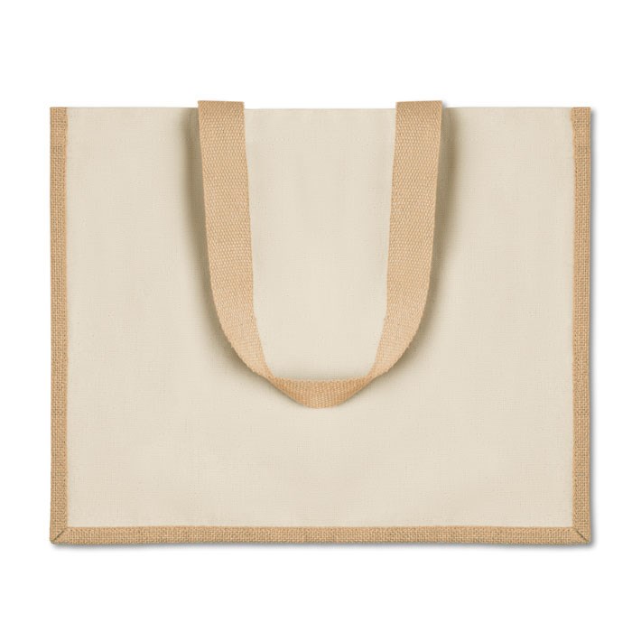 CAMPO DE FIORI - Jute/Canvas Shopper 