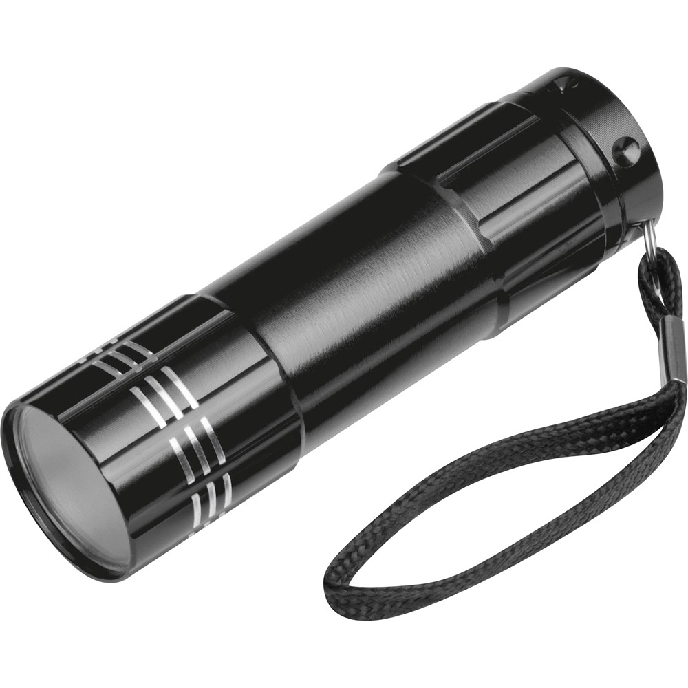 COB Taschenlampe Montargis - Schwarz