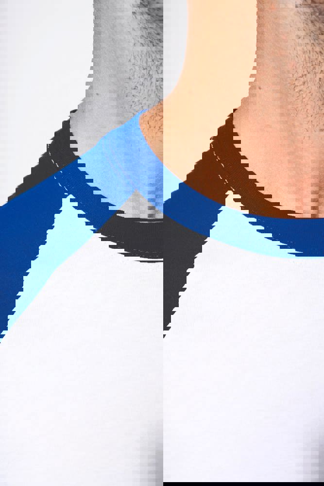 K330 - Baseball-Shirt, zweifarbig